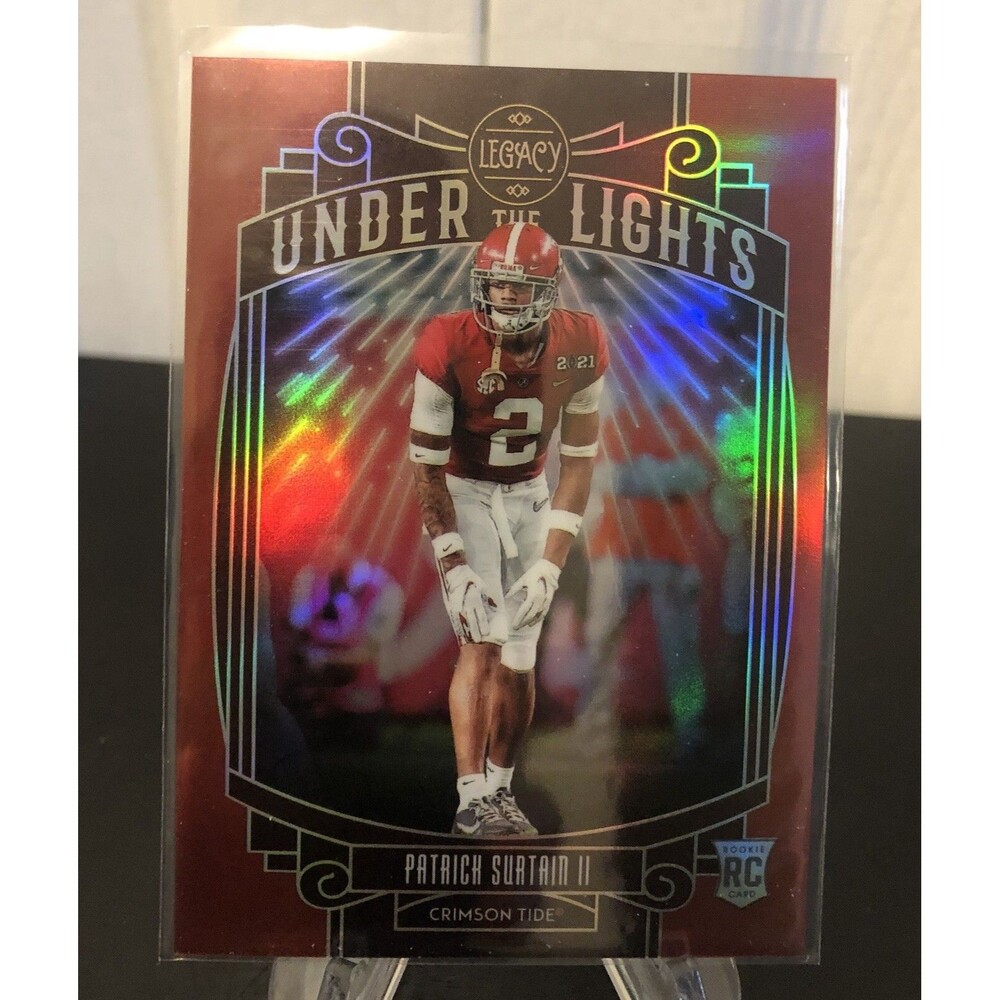 2021 Legacy Patrick Surtain II Red Prizm /50 Under The Lights Rookie RC #UL-PS
